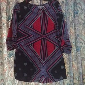 Tunic type top